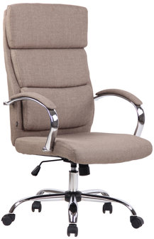 Bureaustoel Brodfard Taupe,Stoff