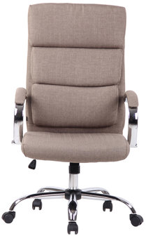 Bureaustoel Brodfard Taupe,Stoff