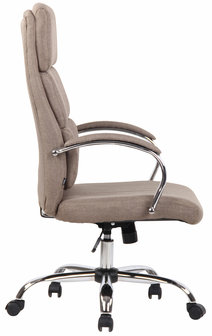Bureaustoel Brodfard Taupe,Stoff