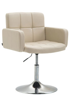 Lounger Les Engalos Kunstleer Creme