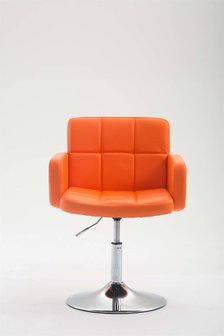 Lounger Les Engalos Kunstleer Oranje