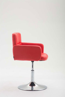 Lounger Les Engalos Kunstleer Rood