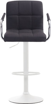 Barkruk Leca V2 Stof Zwart,Wit