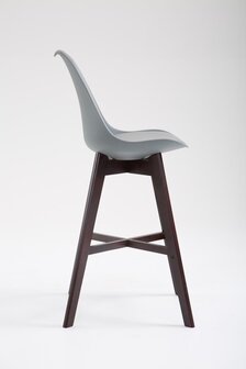 Barkruk Cennas Kunststof Grijs,cappuccino