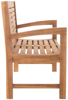 Teakbank Heldan teak,120 cm, 
