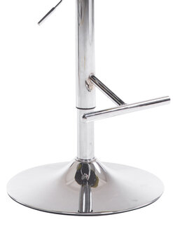 Barkruk Lindin V2 Stof Taupe,chroom