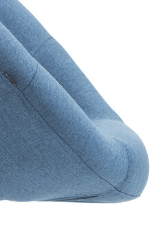 Barkruk Lindin V2 Stof Blauww,zwart