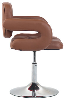Lounger Diblun Kunstleer Bruin