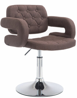Lounger Diblun Stof bruin, Bruin