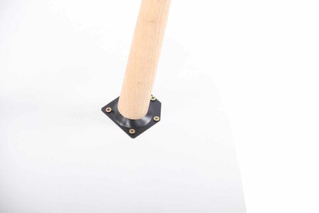 Bijzettafel Herning wit,90 cm, Wit