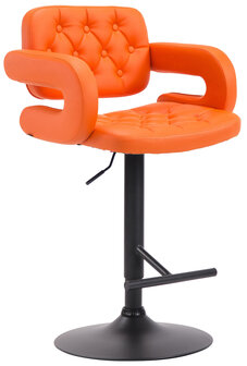 Barkruk Diblun oranje,zwart, Oranje