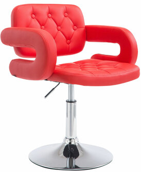 Lounger Diblun Kunstleer rood, Rood