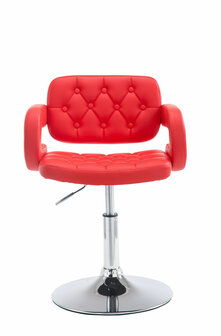 Lounger Diblun Kunstleer rood, Rood