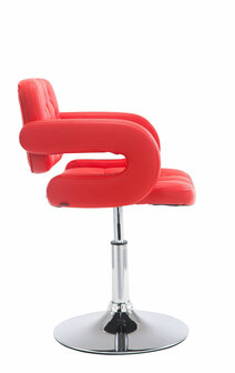 Lounger Diblun Kunstleer rood, Rood