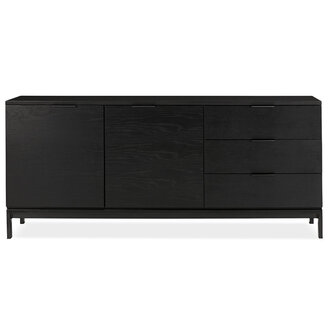 Stidi - Zwart - Hout