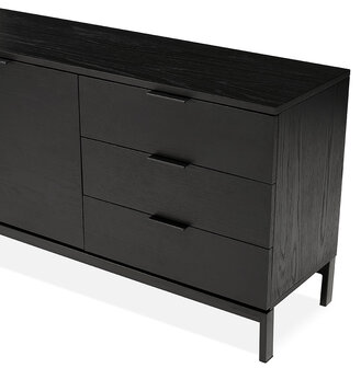 Stidi - Zwart - Hout