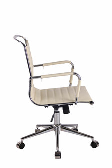 Bureaustoel Bortan Creme,Kunstleer