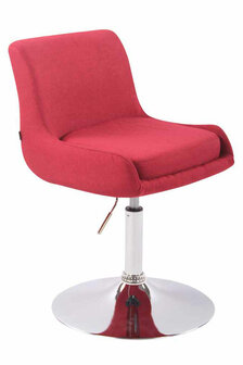 Lounge Cleb Stof rood, Rood