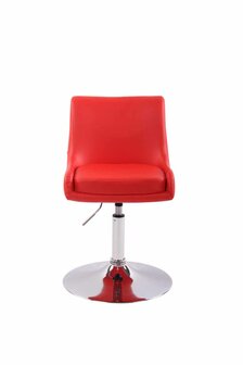 Lounger Cleb kunstleer rood, Rood