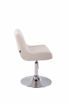 Lounger Cleb kunstleer wit, Wit