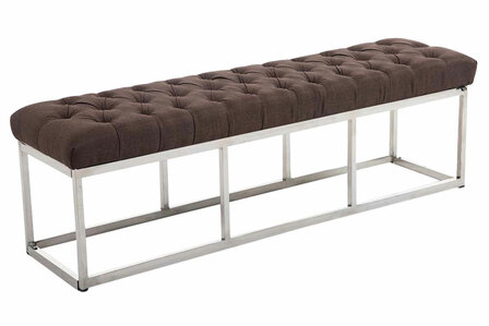 Bank Uman E stof bruin,150 cm, Bruin