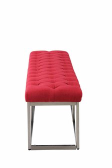 Bank Uman E stof rood,150 cm, Rood