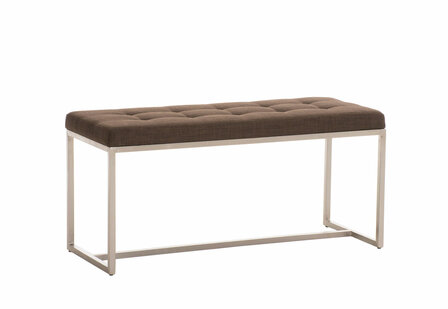 Zitbank Birca Stof bruin, Bruin