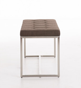 Zitbank Birca Stof bruin, Bruin