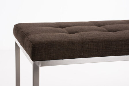 Zitbank Birca Stof bruin, Bruin