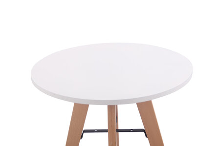 Keukentafel Voktir 60 cm, Wit