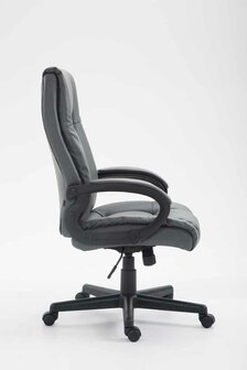 Bureaustoel XL Spirti Kunstleer grijs, Grijs
