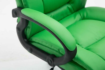 Bureaustoel XL Spirti Kunstleer groen, Groen