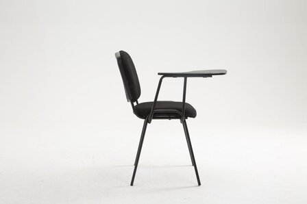 Bezoekersstoel Kin Stof zwart, Zwart