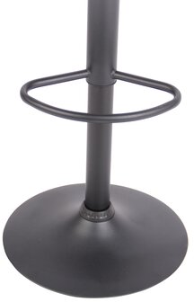 Barkruk Melit stof bruin,zwart, Bruin