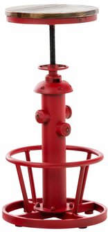 Barkruk Branu rood, Rood
