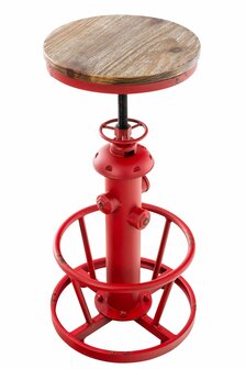 Barkruk Branu rood, Rood