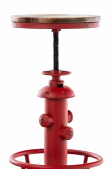 Barkruk Branu rood, Rood