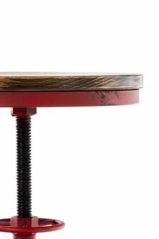 Barkruk Branu rood, Rood