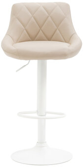 Barkruk Lozia Kunstleer Creme,wit