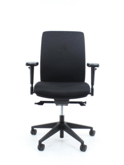 Workliving Npr1813 Ramblas Comfort Black Edition - Bureaustoel Ergonomisch Design Arbo Default Title
