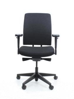 Workliving Jaarbeurs Comfort Zwart - Bureaustoel Ergonomisch Design (N)En 1335 Default Title