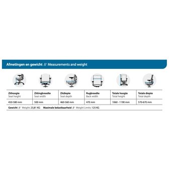 Workliving Npr1813 Zuidas Comfort - Bureaustoel Ergonomisch Design Arbo Default Title
