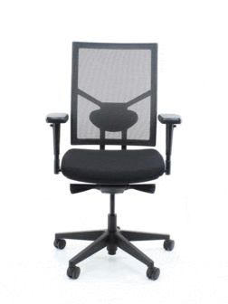 Workliving Npr1813 Zuidas Mesh Black Edition - Bureaustoel Ergonomisch Design Arbo Default Title