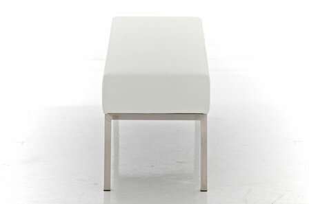 Driezitsbank Limigi 120x40 wit, Wit