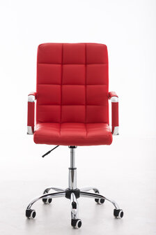 Bureaustoel Dile V2 rood, Rood