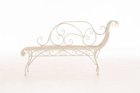 Tuinbank Kirmi antiek/Creme