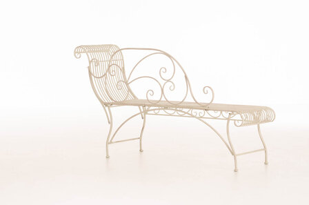 Tuinbank Kirmi antiek/Creme