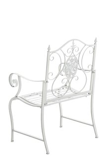 Set van 2 Tuinstoel Panjub met armleuningen wit, Wit
