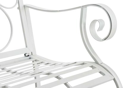 Set van 2 Tuinstoel Panjub met armleuningen wit, Wit