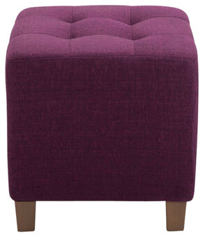 Set van 2 hockers Phoraa purper, Paars